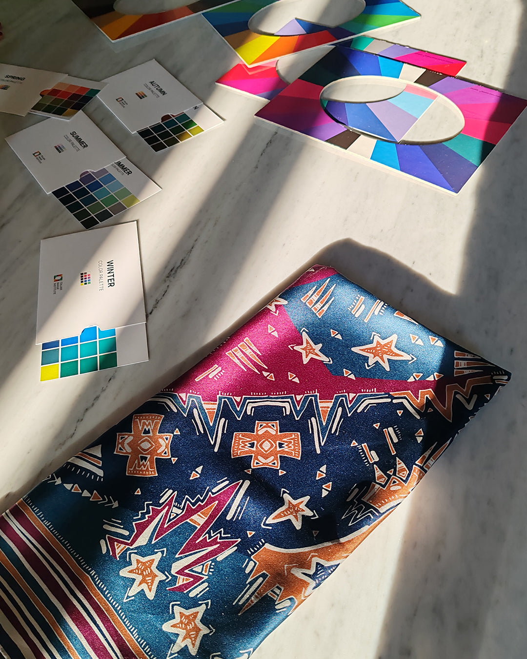 foulard carre 90x90 guida armocromia accessori in seta in base alla stagione