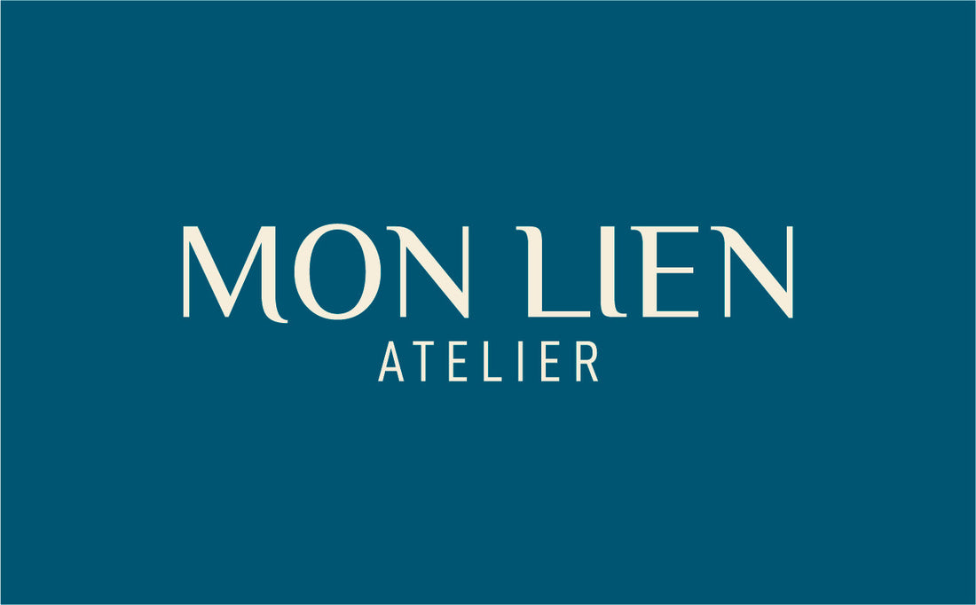 logo mon lien atelier colore ottanio
