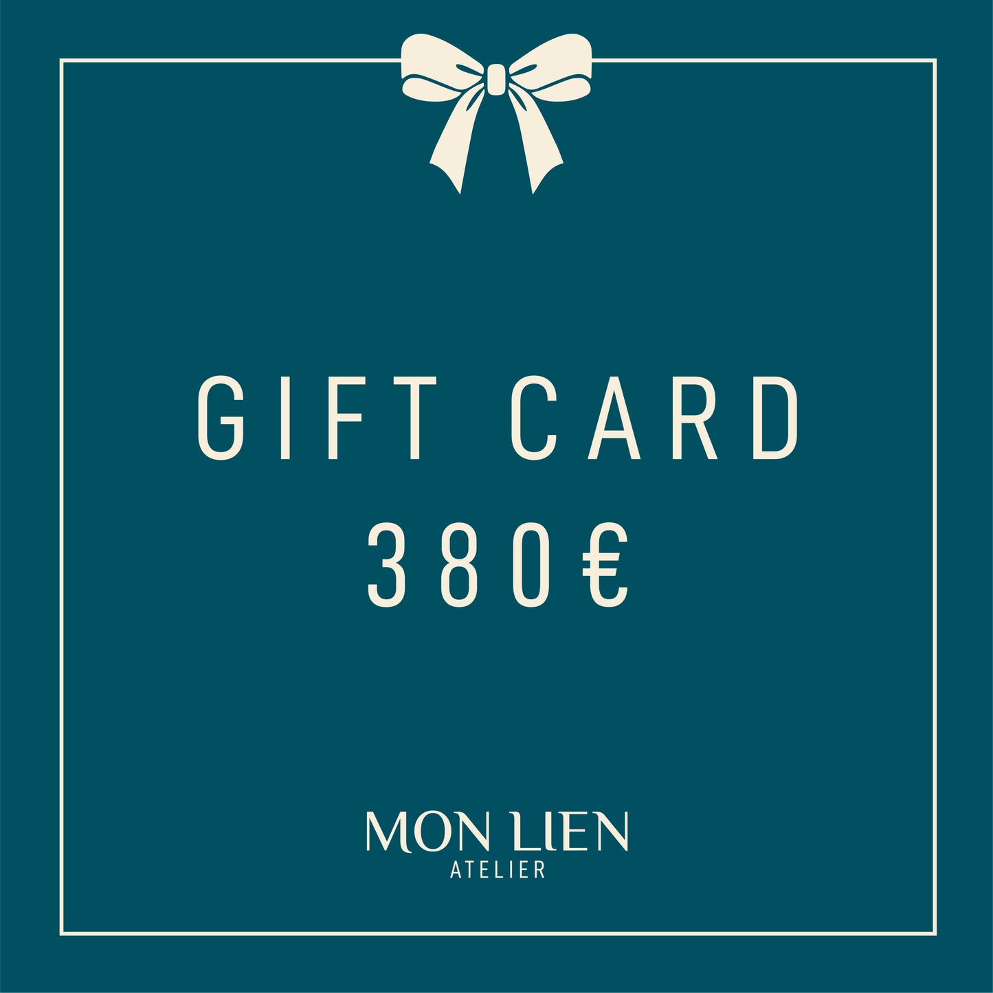 carta regalo digitale di valore 380 euro per un kimono in seta di Mon Lien Atelier