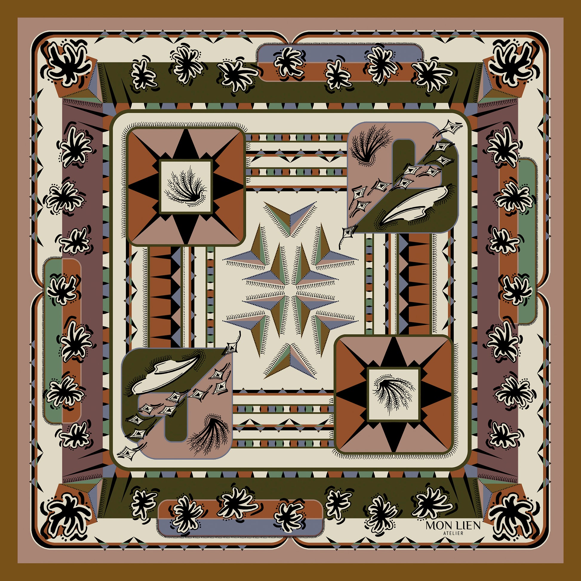 pochette uomo in pura seta stile ricercato dalla stampa creativa