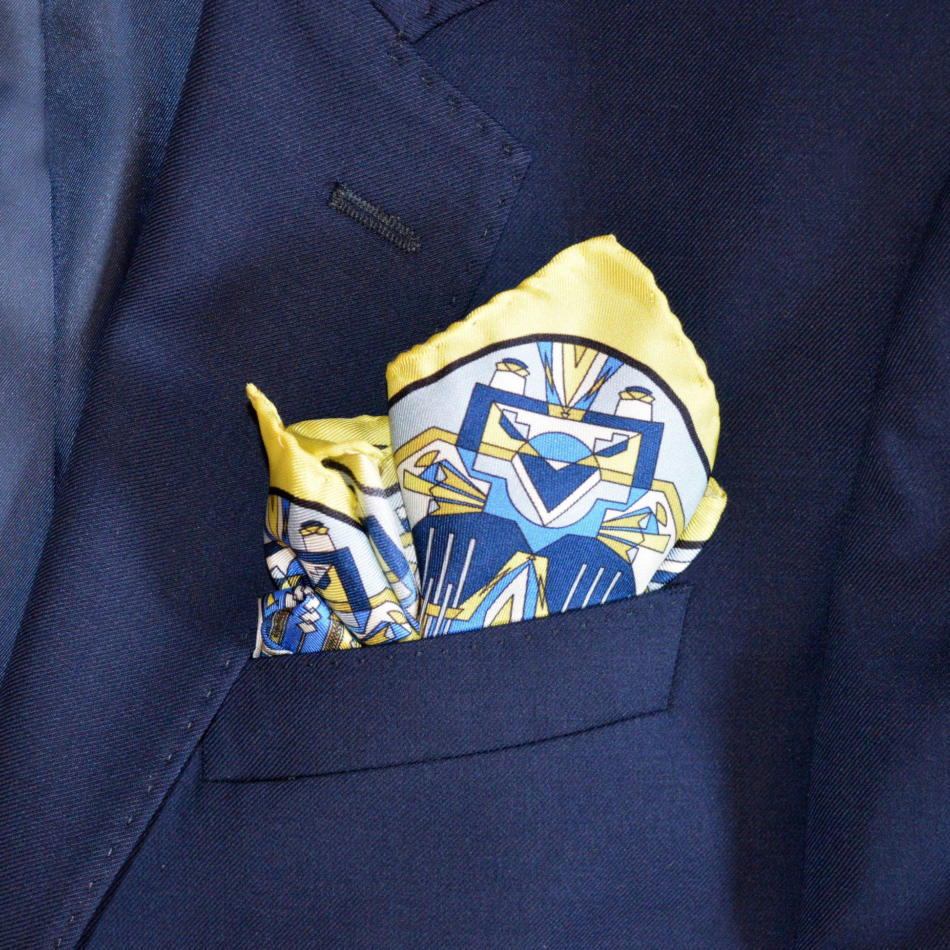 pochette uomo 100% seta piega a punte in tasca per creare un look indimenticabile